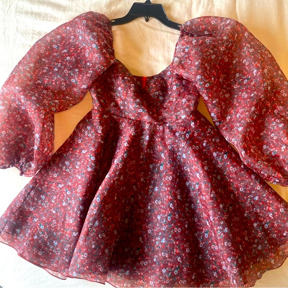 SOLD - NWT Selkie Crimson Princess Dress - Picture 5 of 8